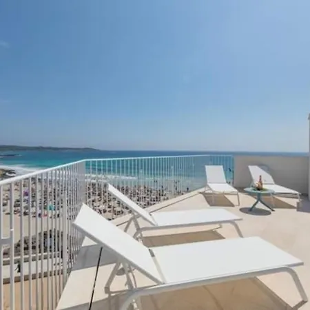 Tolle In S'illot-cala Morlanda Mit Terrasse